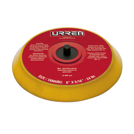 URREA Flat vinyl orbital base 12,000 rpm UP800VI